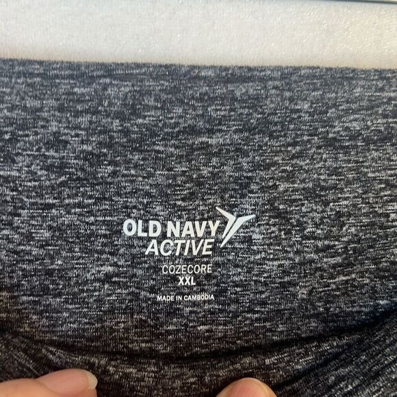 Women's Old Navy Active Cozecore Tri-Color Leggings ~ Size XXL - Picture 3 of 4